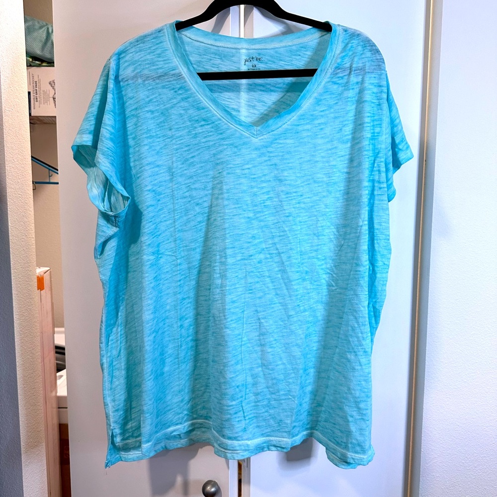 Just Be Sport 3x Athletic Top Soft Performance Wear Worn Once